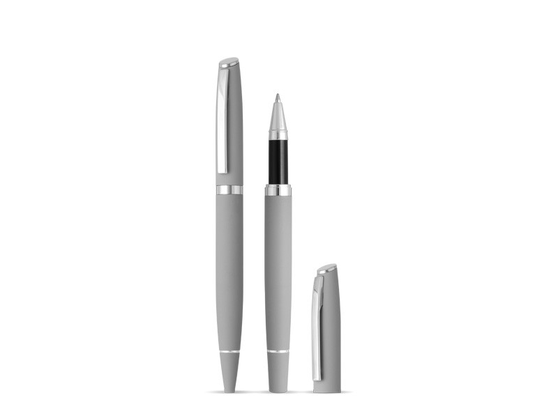 metalna hemijska i roler olovka u setu - ASTRA PLUS