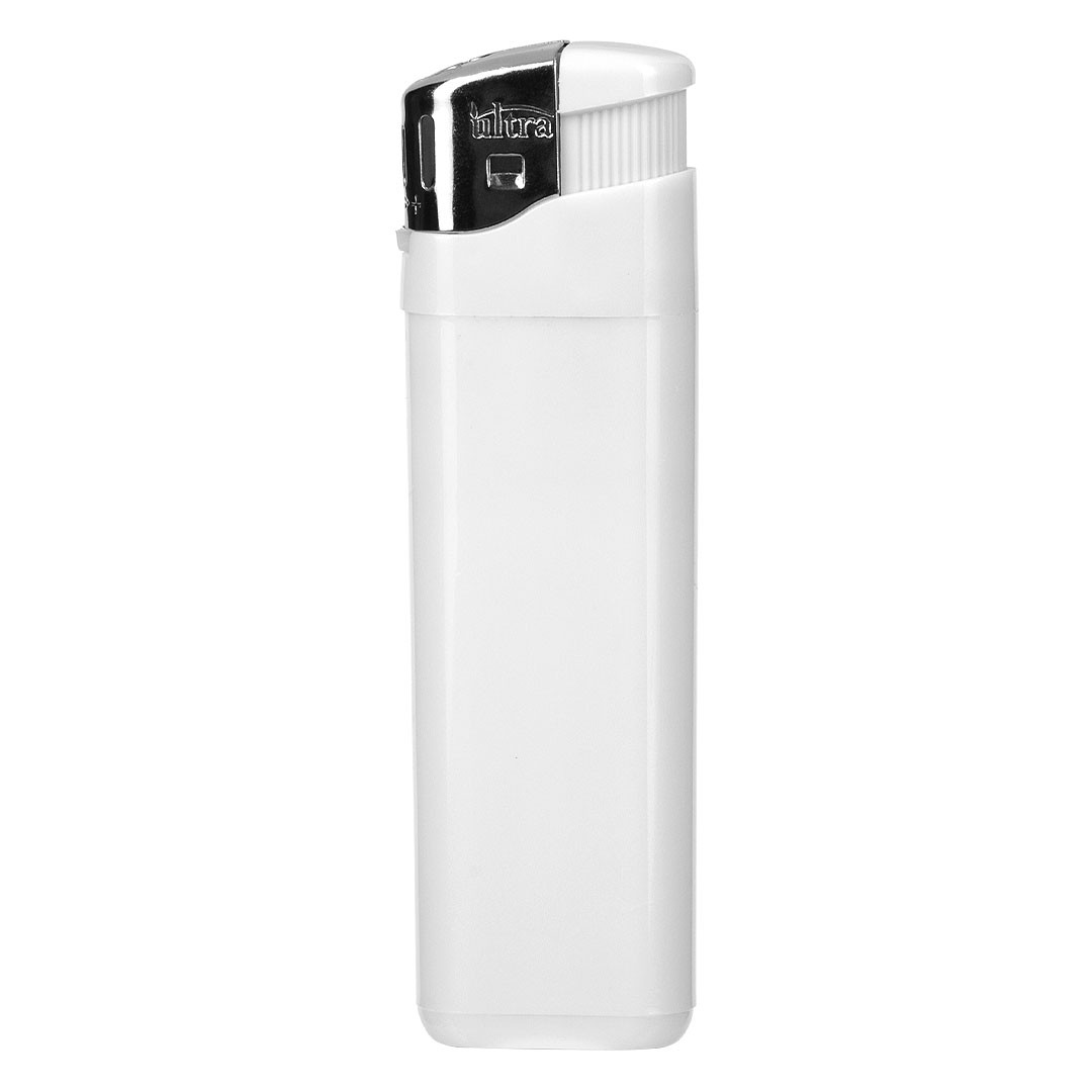 plastični upaljač - DOMINO WHITE
