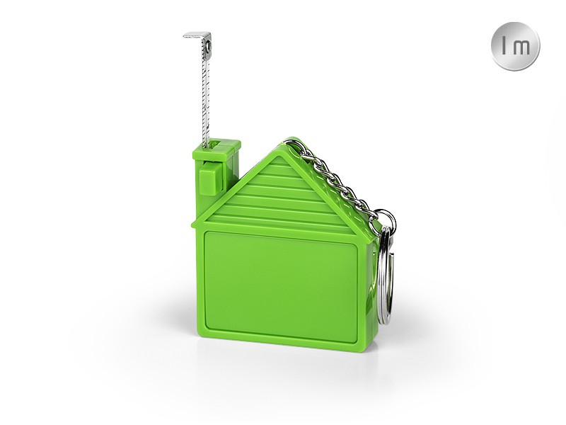privezak za ključeve u obliku kućice - HOME