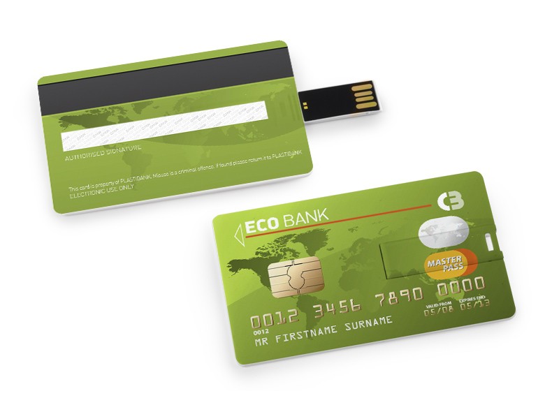 FAKE USB stick - CREDIT CARD