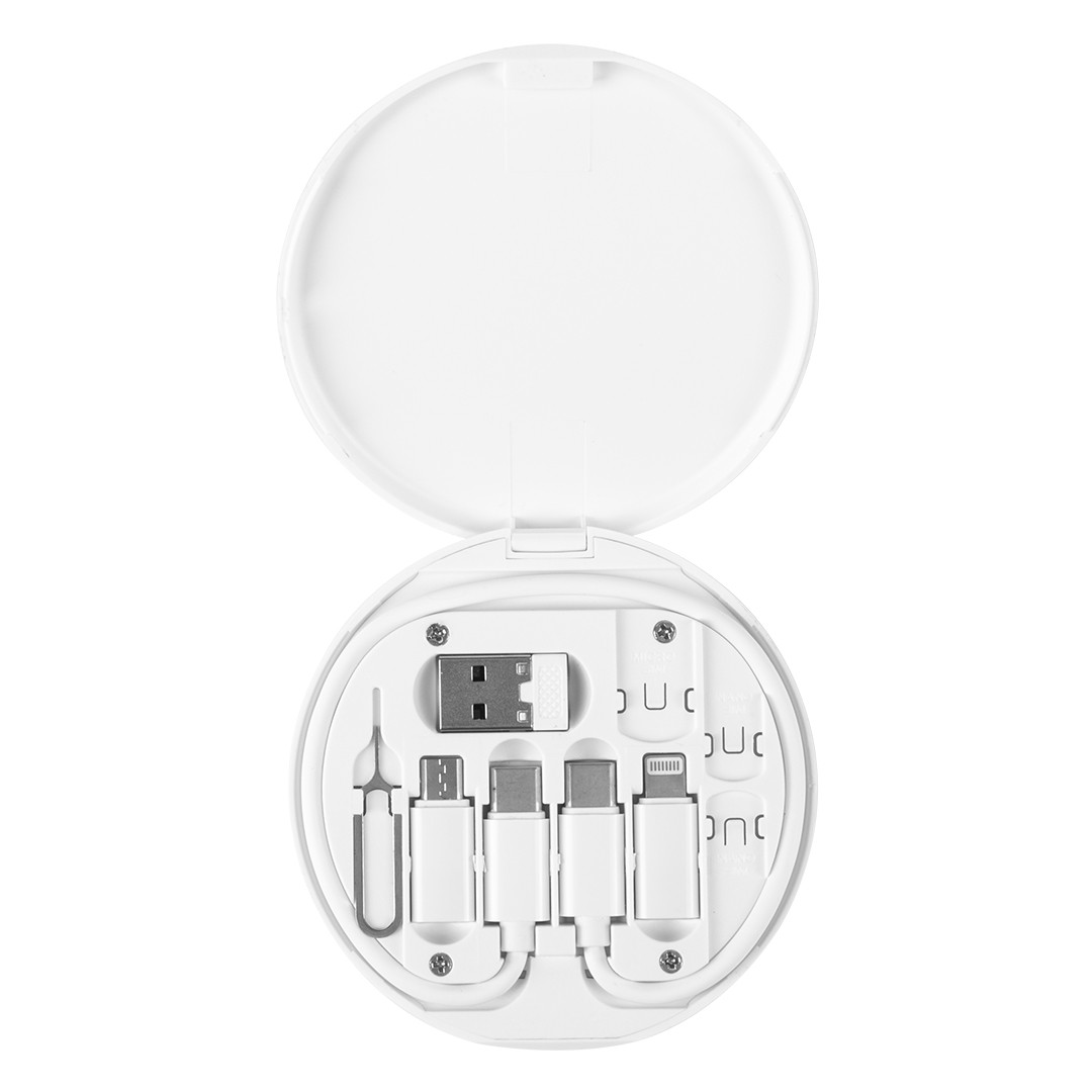 plastična kutija sa adapterima i držač za mobilni telefon - STOCK