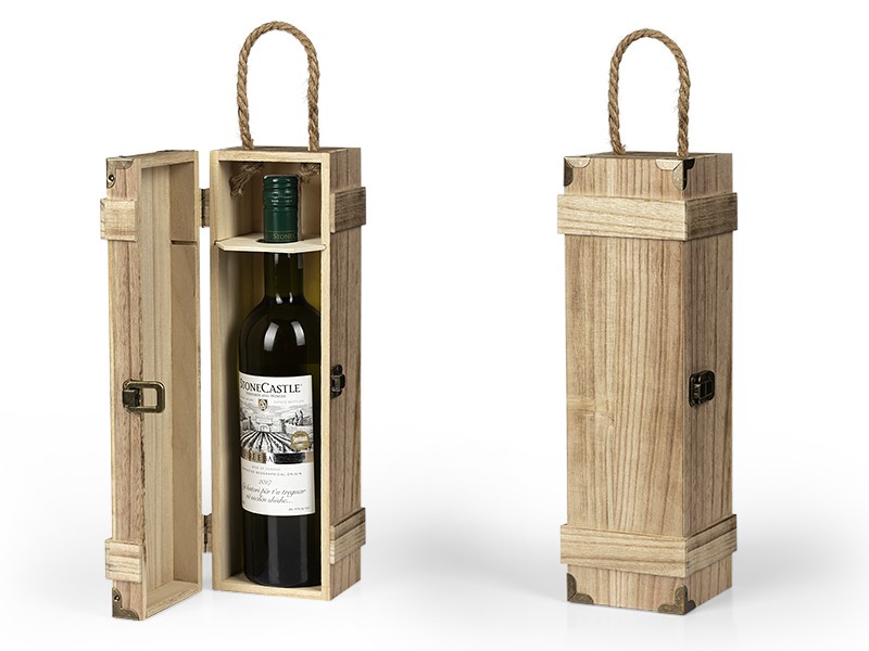 drvena poklon kutija za flašu - BAROQUE