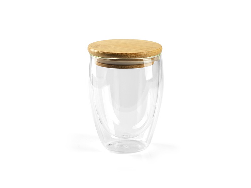 staklena čaša sa dvostrukim zidom - GOLD MAXI, 350ml