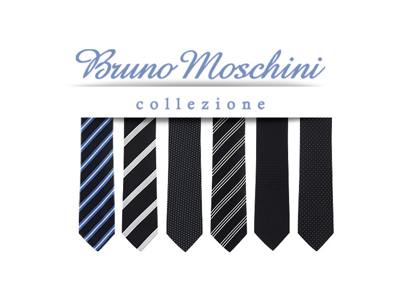 poklon set od 6 kravata - BRUNO NERO