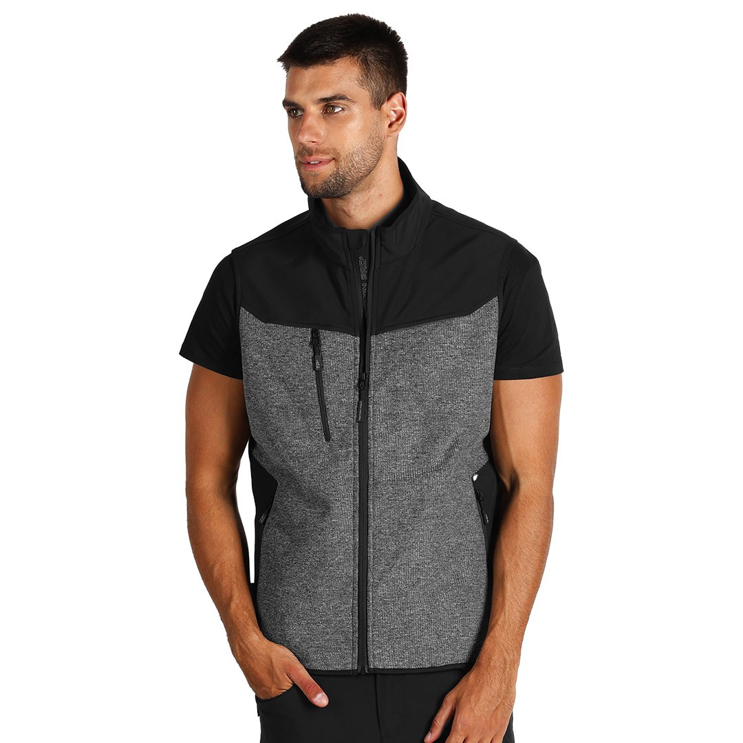 softshell prsluk - PANTHER GREY VEST