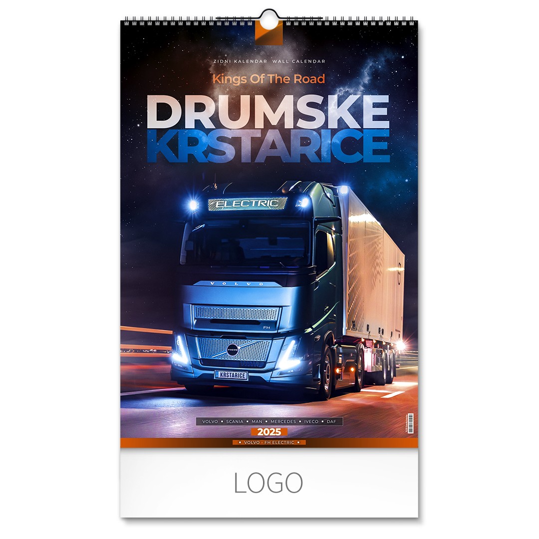 zidni kalendar: 7 listova - DRUMSKE KRSTARICE