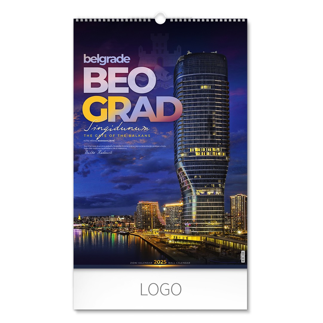 zidni kalendar - BEOGRAD