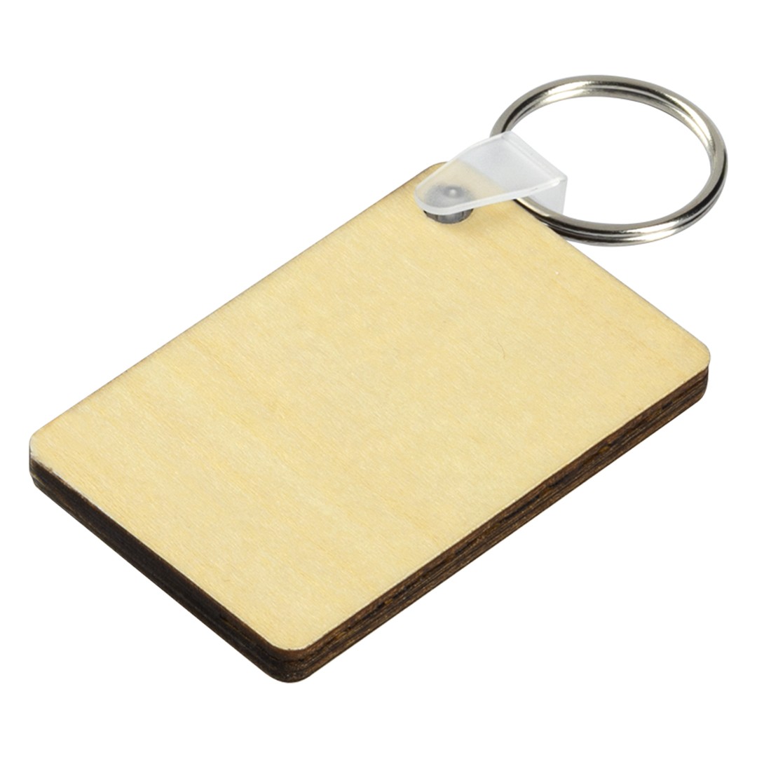 privezak za ključeve od šper-ploče - SUBLI PLY 6X4