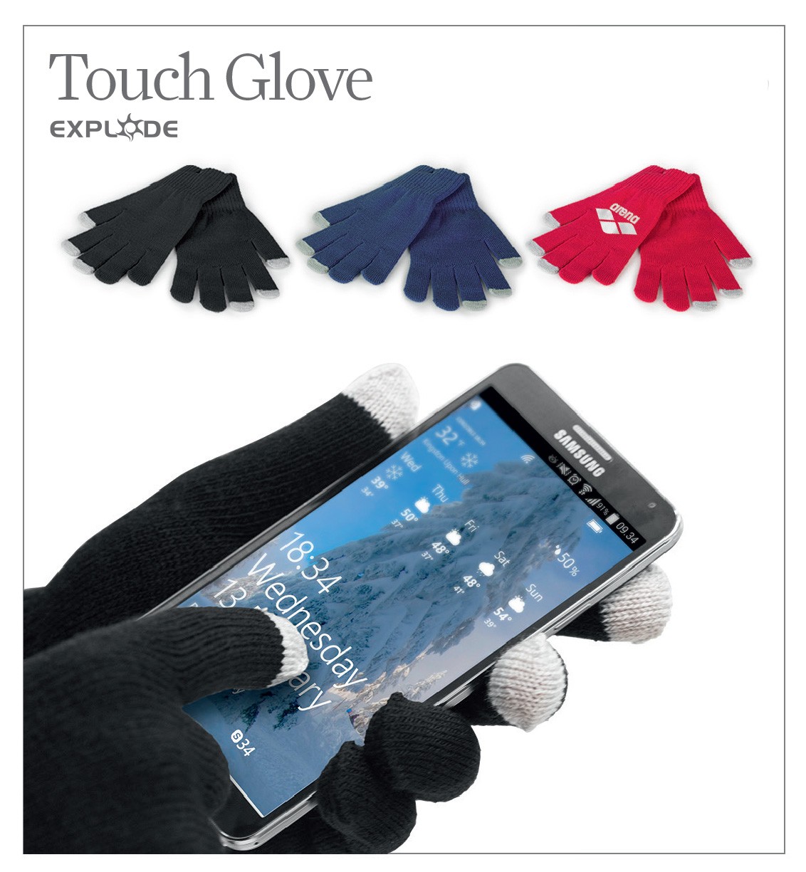 rukavice za "touch screen" - TOUCH GLOVE