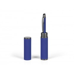 metalna hemijska olovka u metalnoj poklon tubi - ORION SOFT
