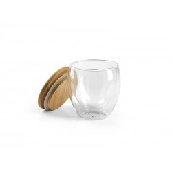 staklena čaša sa dvostrukim zidom - GOLD, 250ml